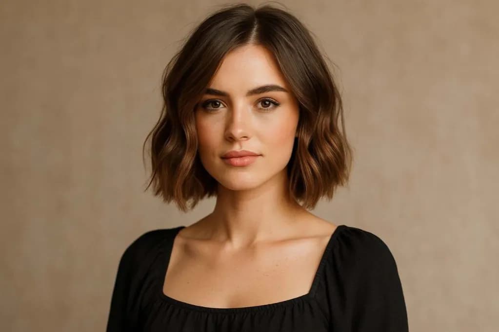 Prostokątna twarz? To najlepsze fryzury, które ją wysmuklą i złagodzą!