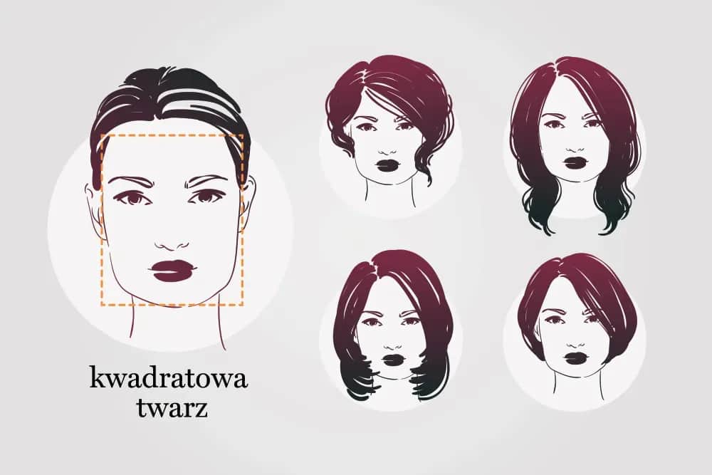 Fryzury, które idealnie pasują do kwadratowej twarzy – podkreśl swój styl