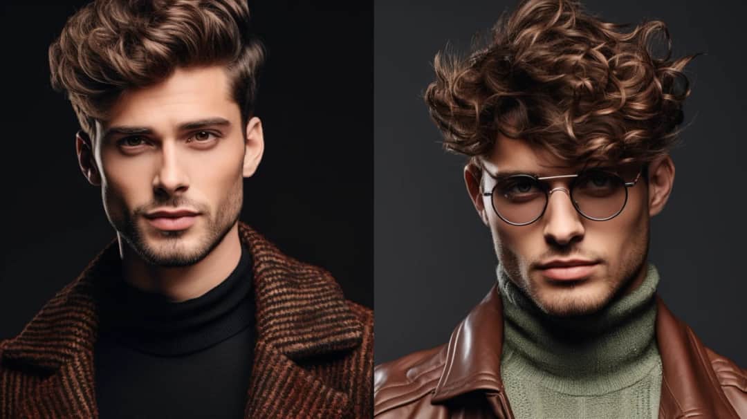 Fryzury męskie kręcone: Inspiracje dla posiadaczy naturalnych loków