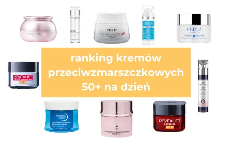 Ranking kremów przeciwzmarszczkowych: 10 najskuteczniejszych w 2025