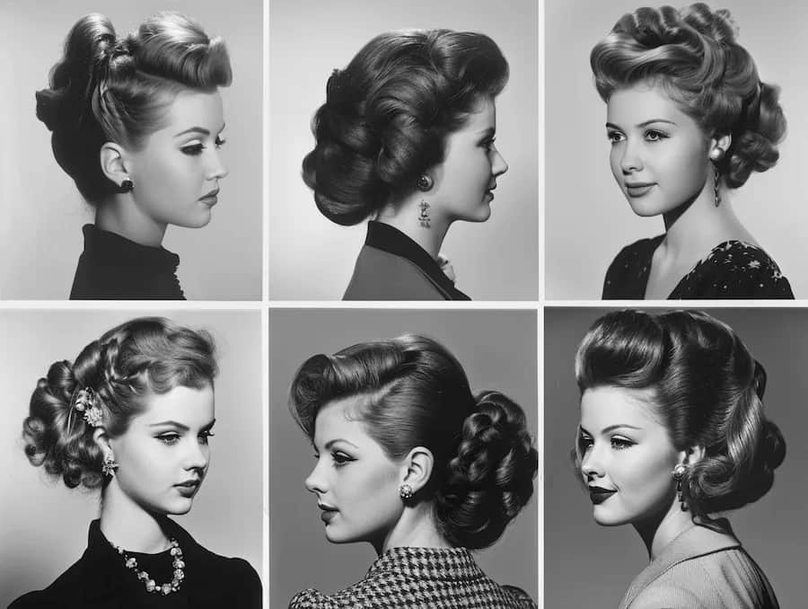 Stylowe fryzury lata 50 - krok po kroku wykonasz je w domu bez problemu