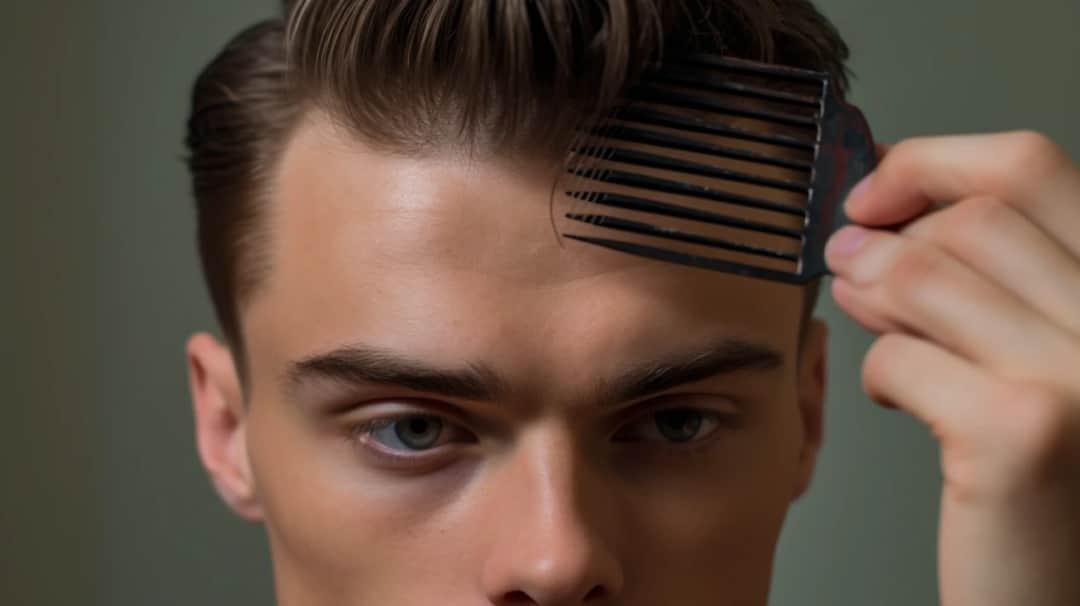 Fryzury męskie na bok: Stylowe propozycje dla różnych typów włosów